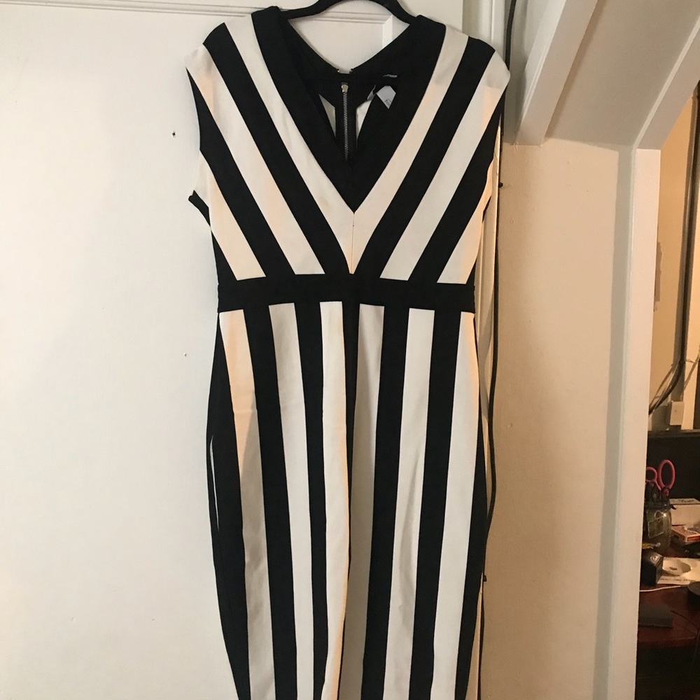 The Devil Meets Prada: striped Business Dress